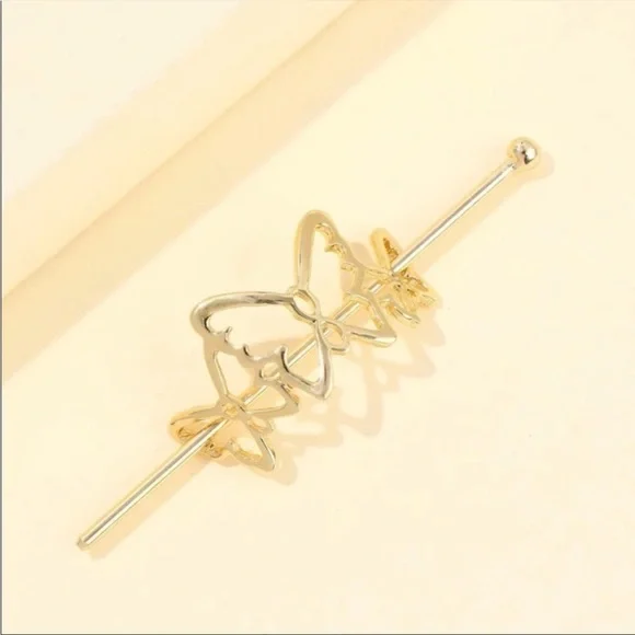 Butterfly Hairpiece Accessory - Picture 2 of 2